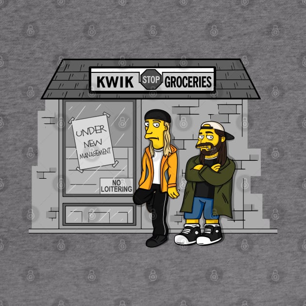 Kwik Stop Jay and Silent Bob by dartistapparel